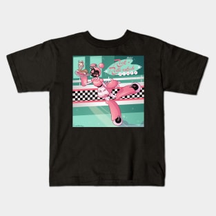 Rosie's Rock And Rollerskate Diner Kids T-Shirt